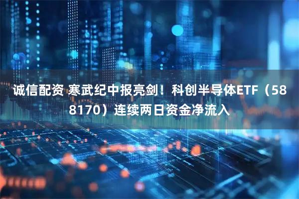 诚信配资 寒武纪中报亮剑！科创半导体ETF（588170）连续两日资金净流入